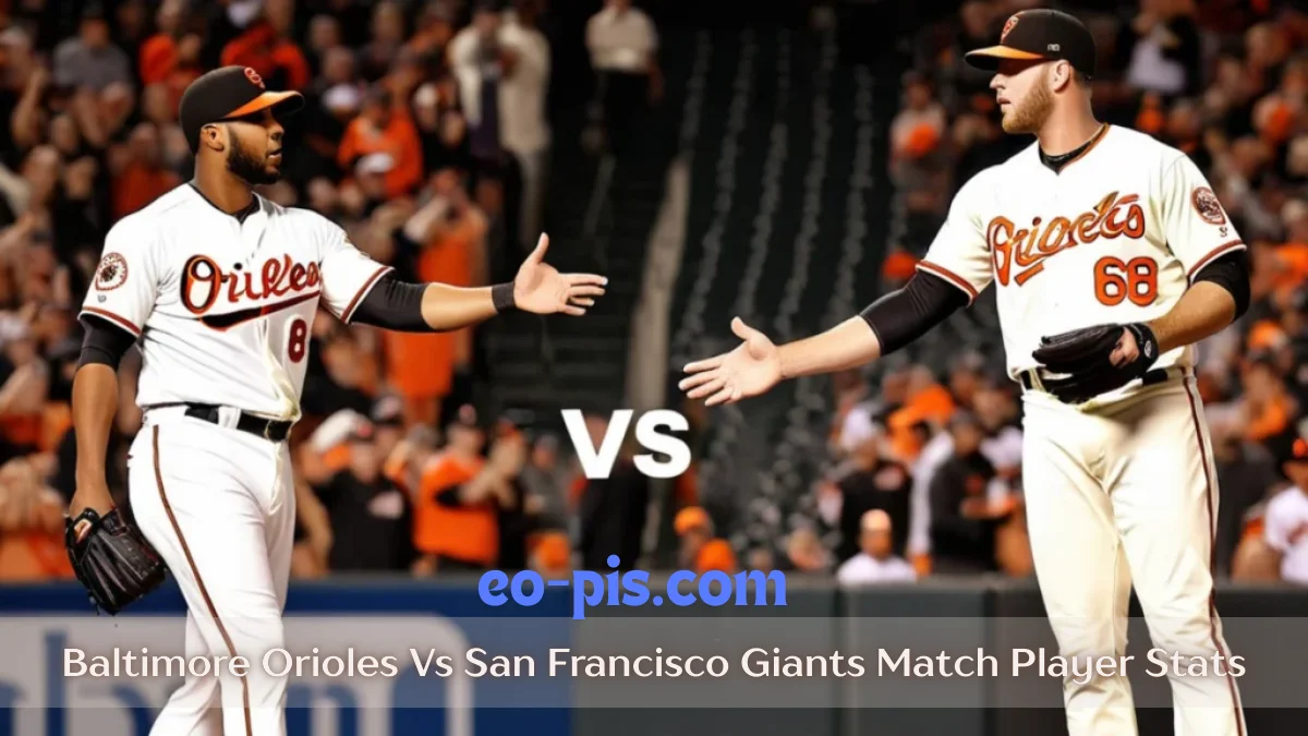 baltimore orioles vs san francisco giants match player stats