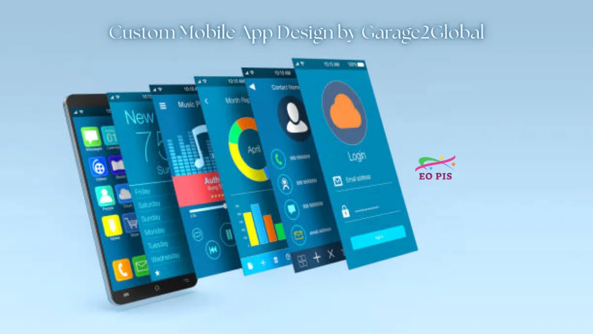 custom mobile app design by garage2global