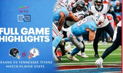 texans vs tennessee titans match player stats