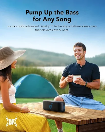 Soundcore Bluetooth speakers and headphones